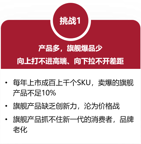 旗艦產(chǎn)品挑戰(zhàn)1